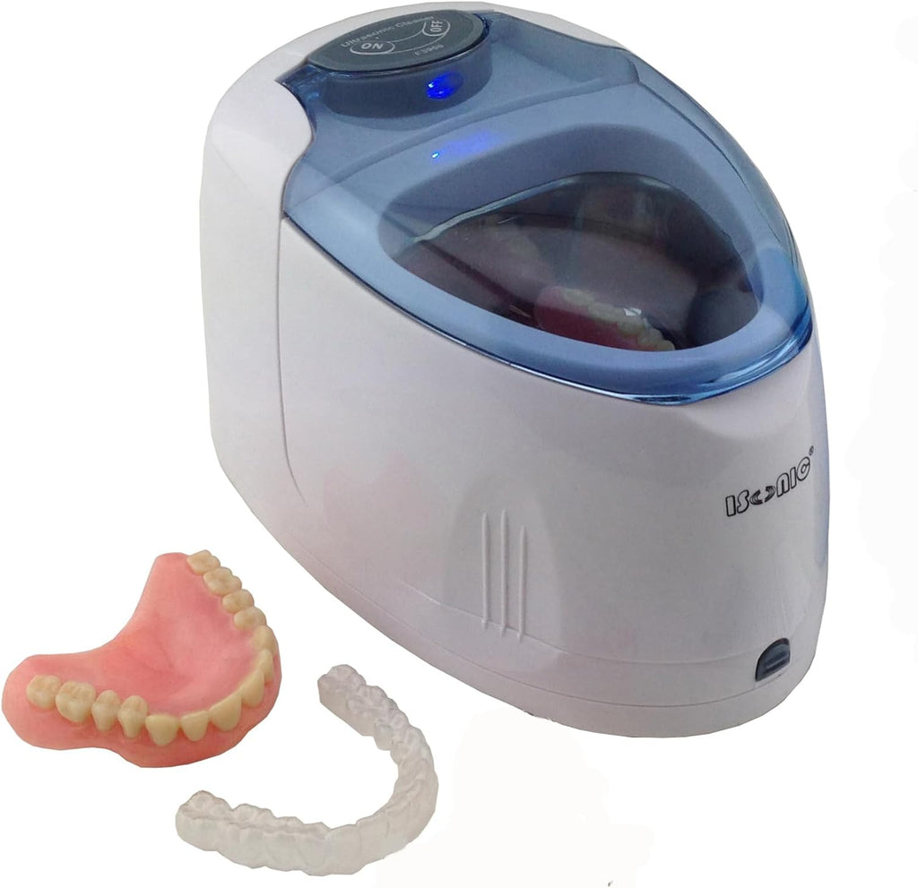 White Ultrasonic Denture Cleaner, 0.4Pt/0.2L A1608