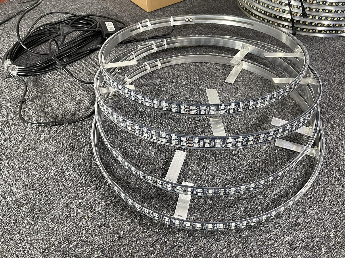17.5'' Double Row LED Wheel Ring Light IP68 Bluetooth N79896
