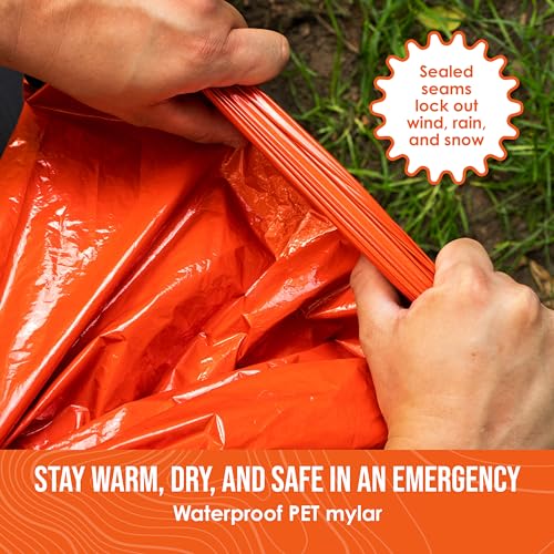 Emergency Survival Sleeping Bag Thermal Bivy N888588