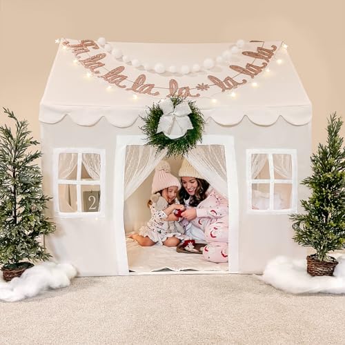 Play Tent with Padded Mat & LED Lights L682