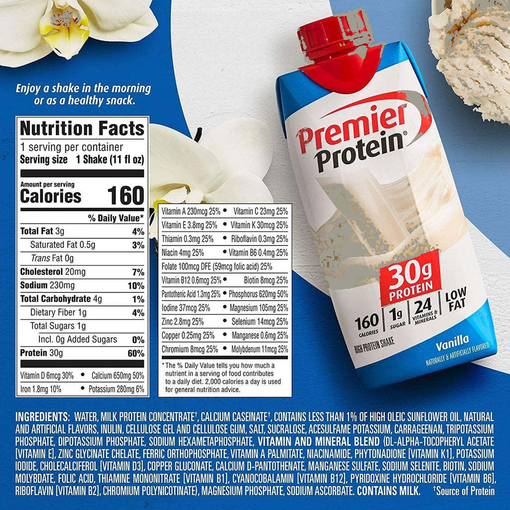 11 Fl. Oz Each Variety Sampler Pack of Protein Shakes (12 Pack) P6926