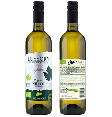 Organic Chardonnay Non-Alcoholic White Wine 750ml 1 Bottle P9078