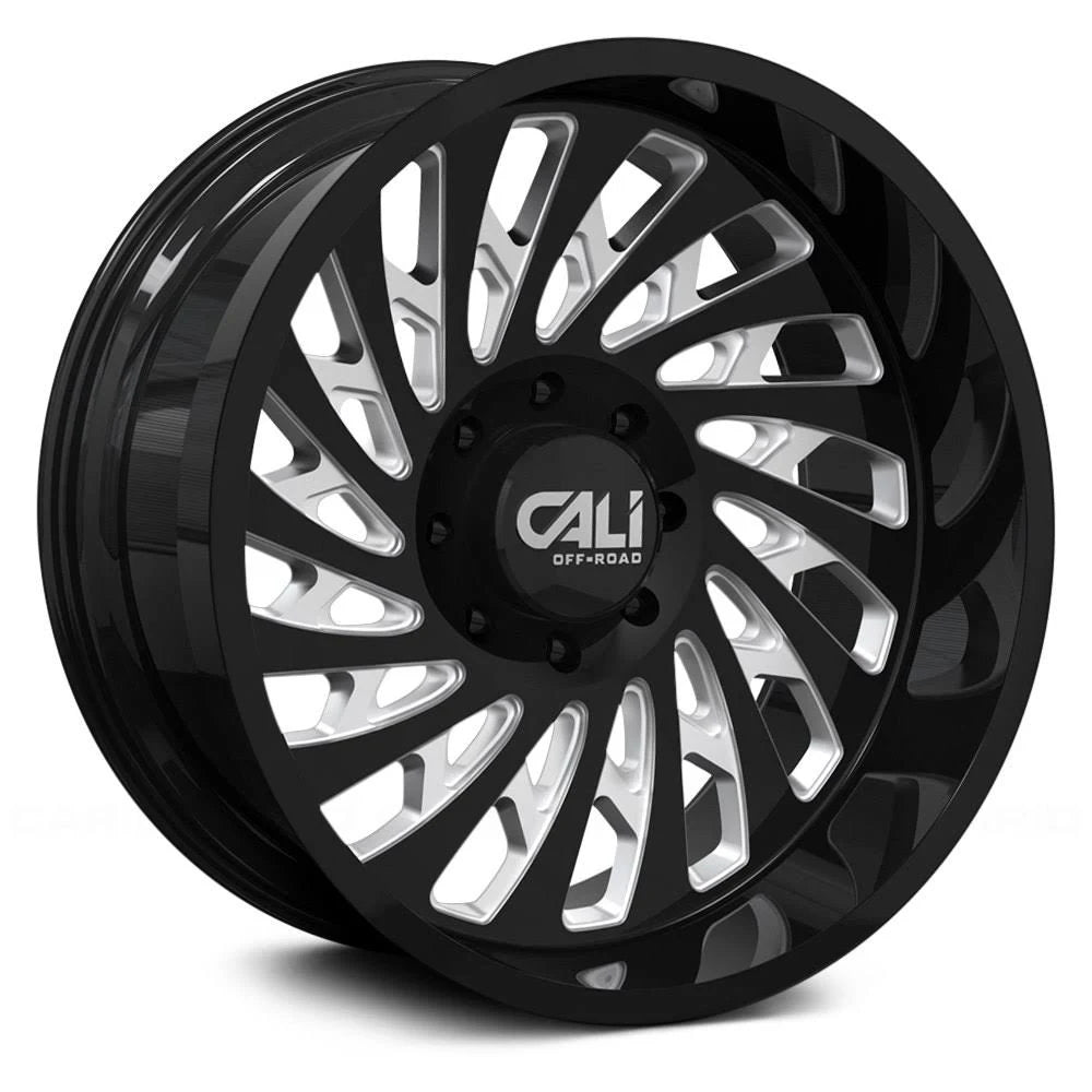 Gloss Black/Milled 20x9 5-139.7 0mm 87.1mm Wheels Z52531