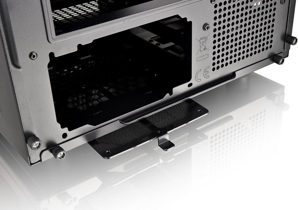 Black SPCC Micro ATX Mini ITX Cube Computer Case with 200mm Front Fan A2941