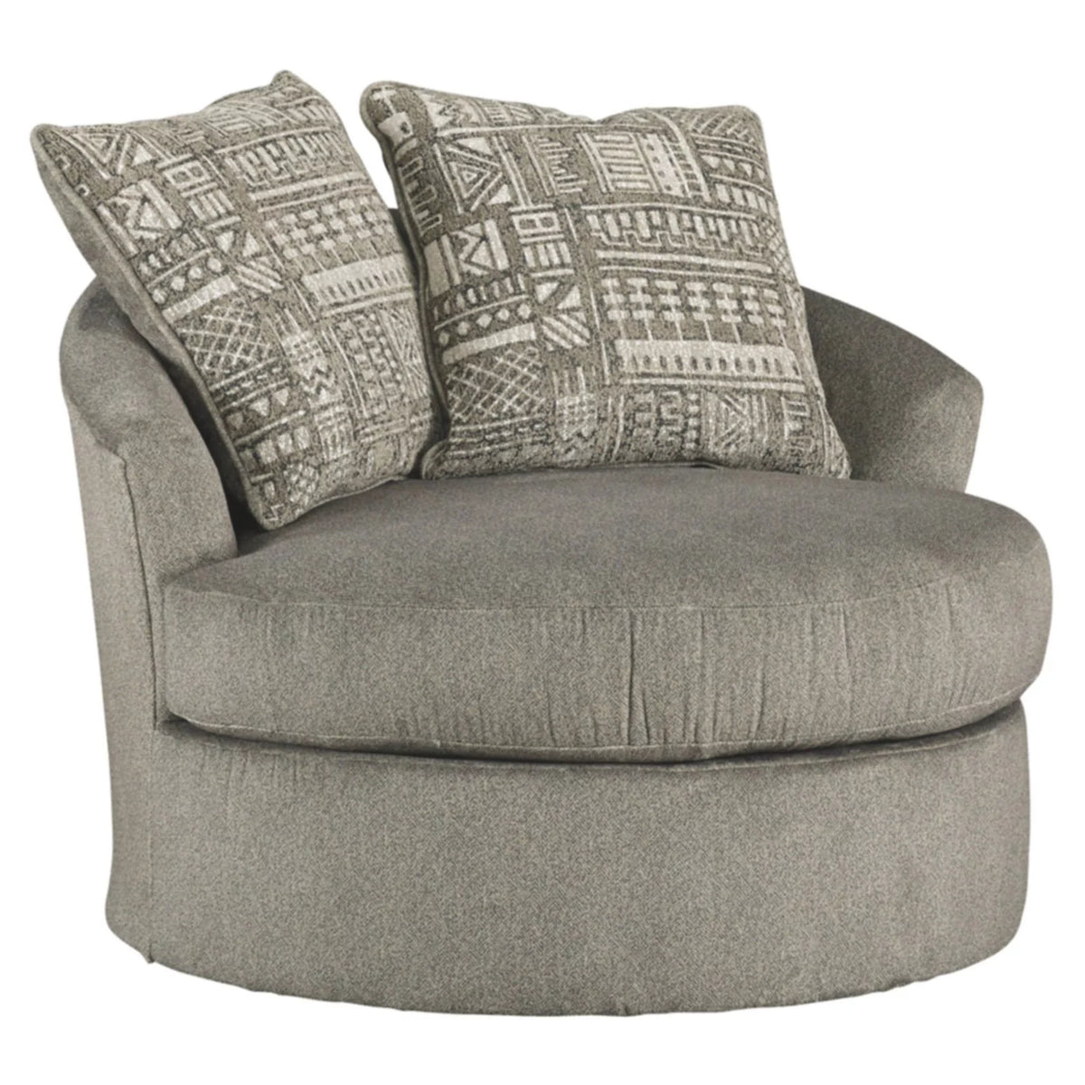 Swivel Accent Chair in Ash G9199