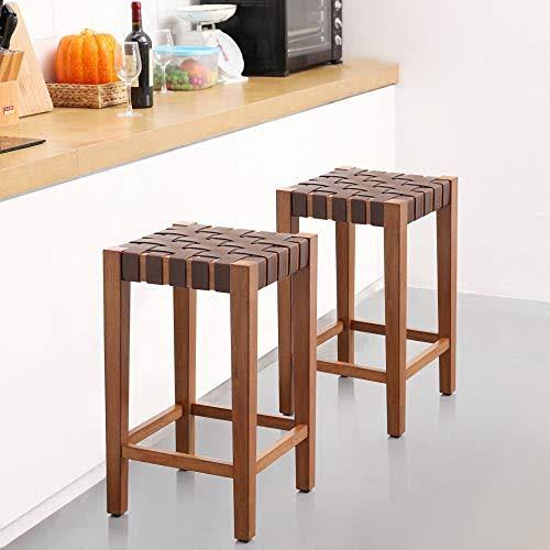 Brown 24 inch Counter Stool Set of 2 X670