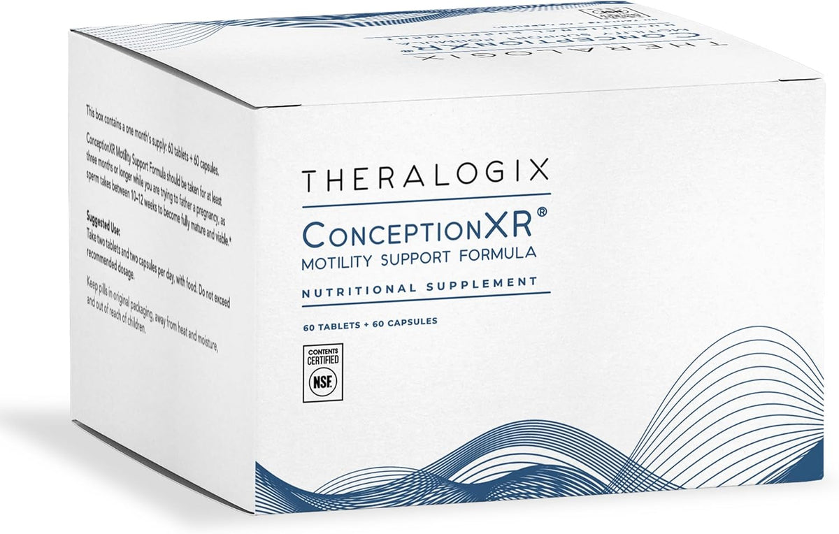 60 Tabs + 60 Caps Male Fertility Supplements D86619