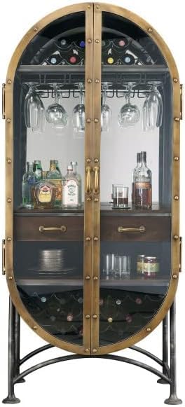 Black Wine & Bar Cabinet B93126