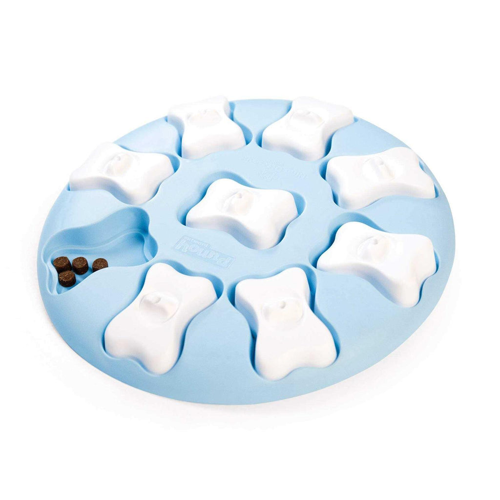 Blue Interactive Treat Puzzle Dog Toy W305