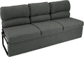 72 RV Jackknife Sleeper Sofa with Drop-Down Console Cloth Fabric G46869
