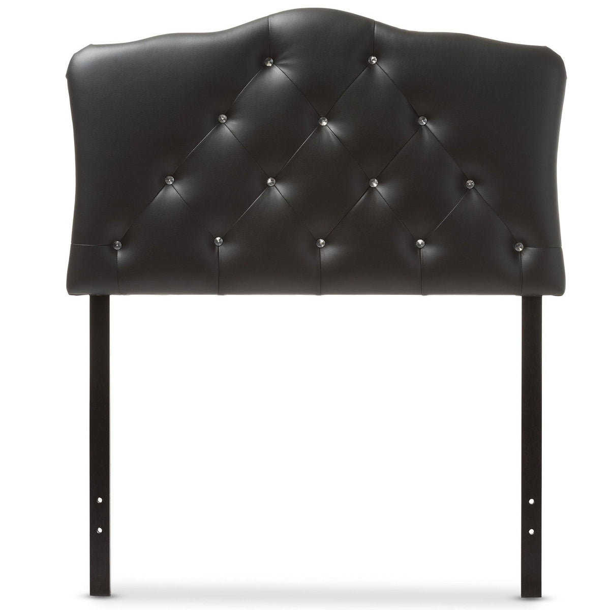 Full Size Grey Fabric Upholstered Headboard W5347
