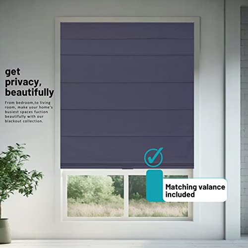 Blackout Roman Window Shade, 33" W X 64" H X561