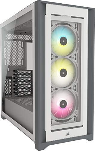 Black Tempered Glass Mid-Tower ATX PC Case X531641