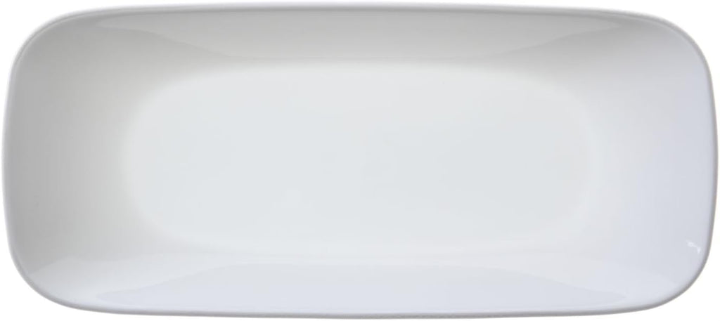 Pure White 10-1/2-Inch Serving Tray N68009