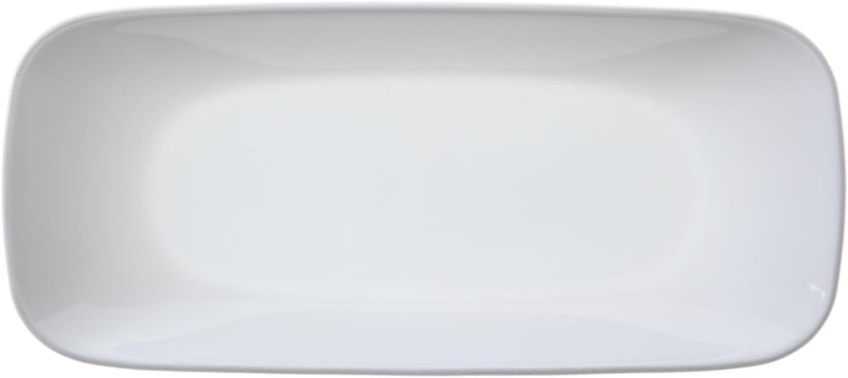 Pure White 10-1/2-Inch Serving Tray N68009