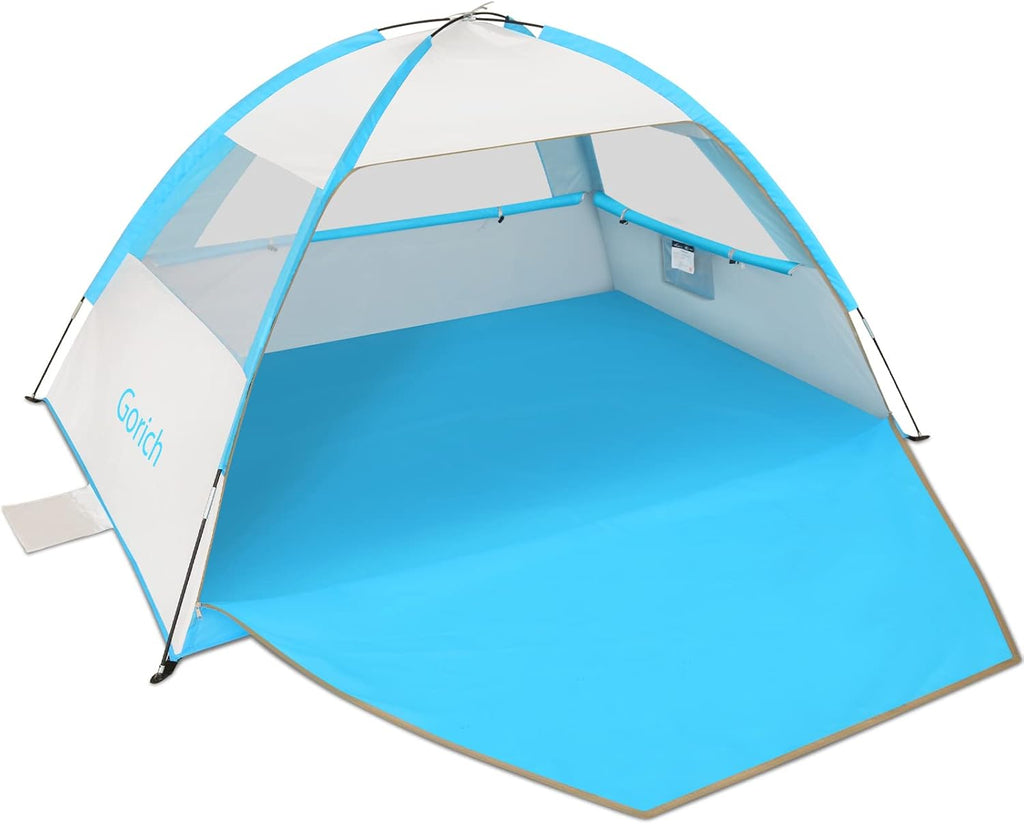 Beach Tent UV Sun Shelter Lightweight Sun Shade Canopy Q646