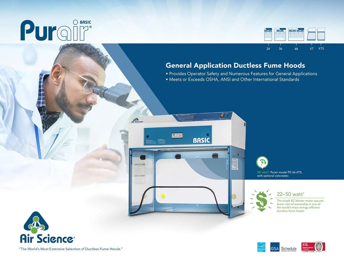 24" Wide Ductless Fume Hood E806566