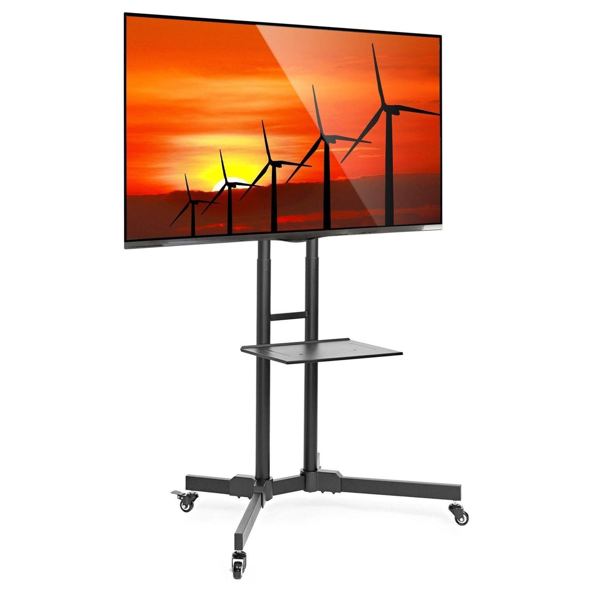 Rolling TV Stand Mobile Cart for 32-65 inch Plasma Screen LED LCD N9433