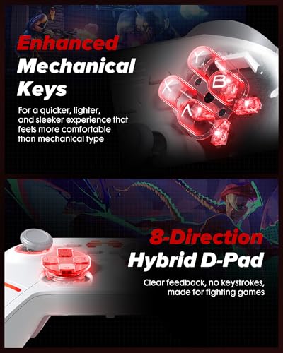 Wireless Controller with TMR Joysticks & Hall Triggers K97446