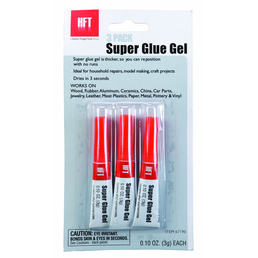 Super Glue Gel, 3 Pack N52658