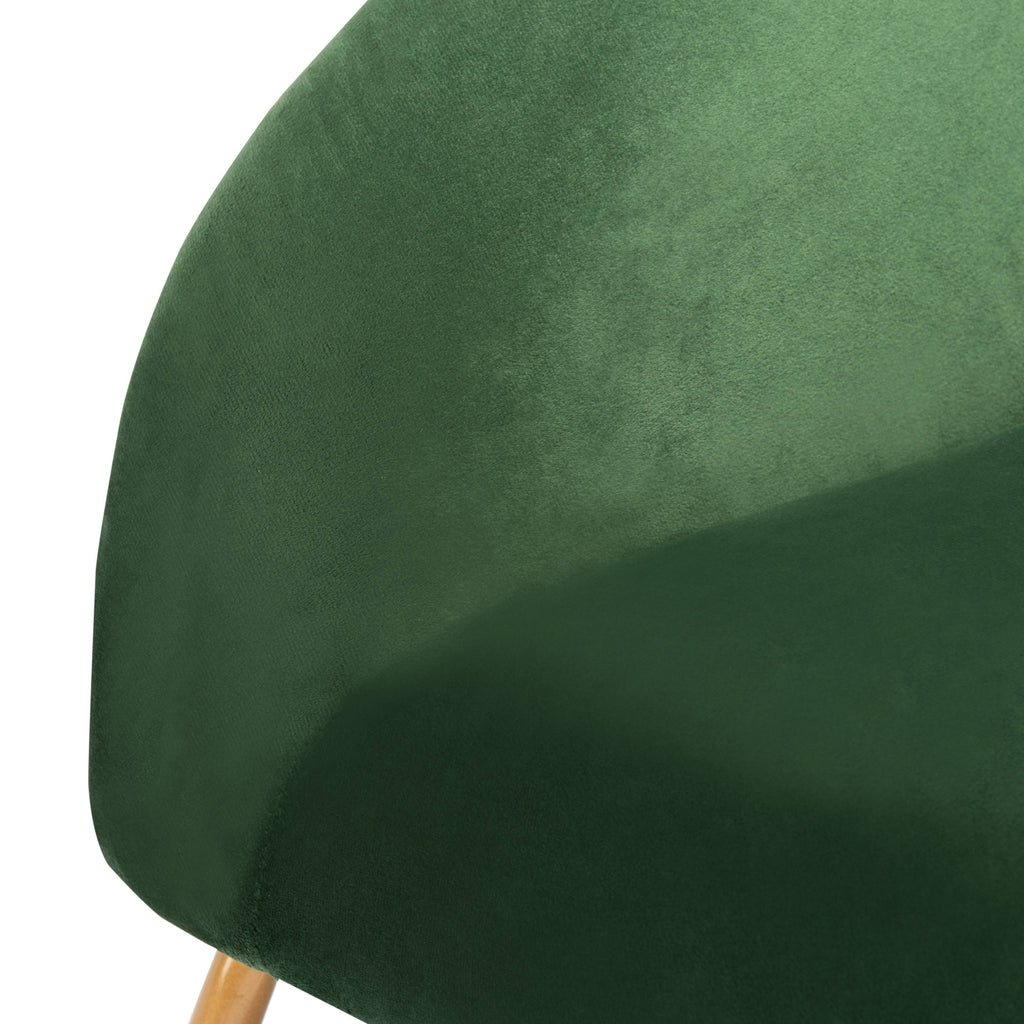 Cream Velvet Accent Chair O4388
