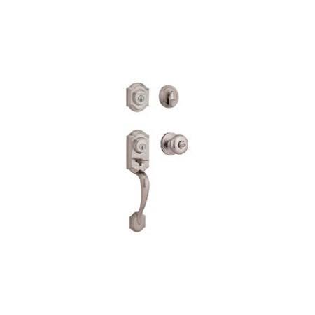 15 CP SMT Montara Complete Handleset Juno Interior SmartKey Satin Nickel G4081