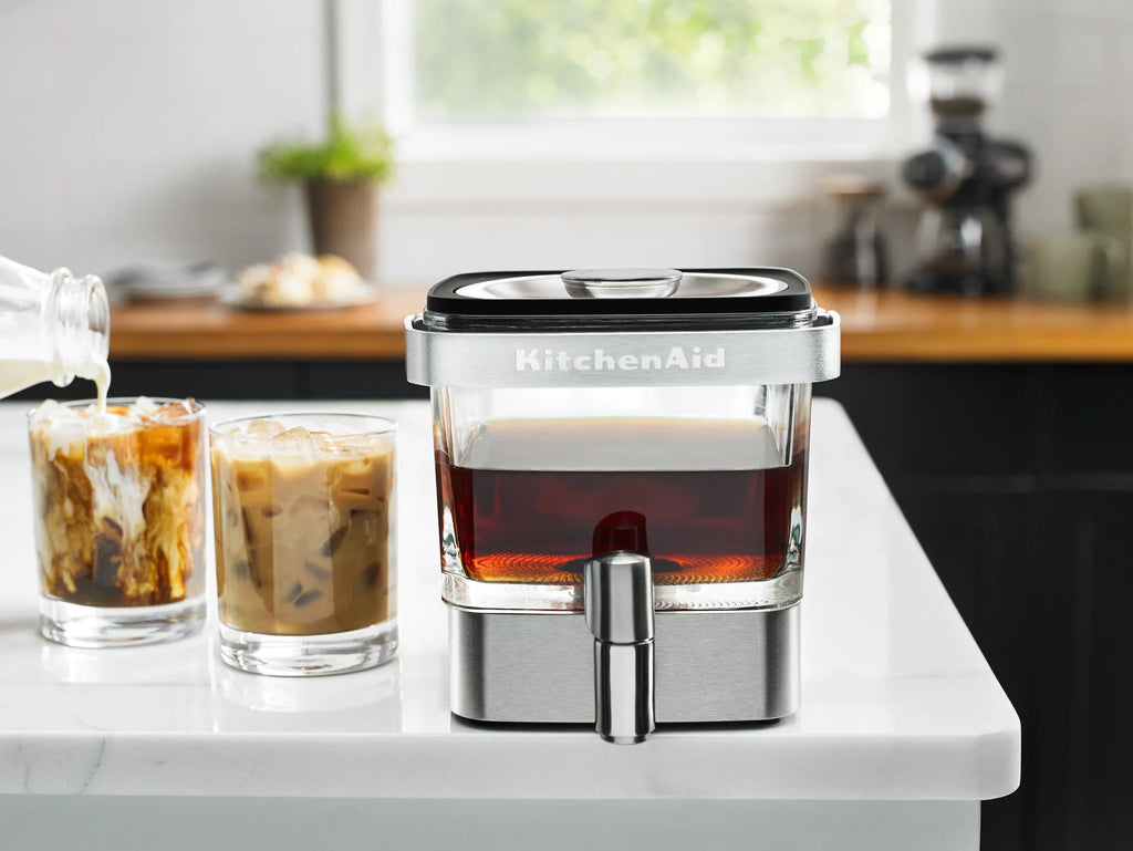 Cold Brew Coffee Maker Brushed Stainless Steel 28 ounce M72339