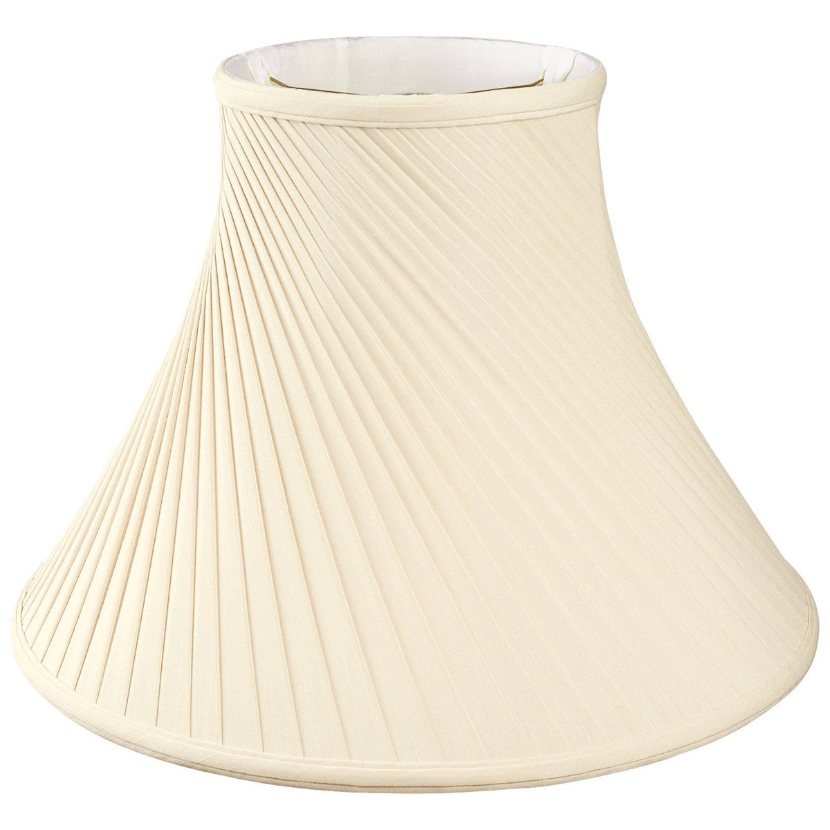 Twisted Pleat Lamp Shade Black Gold 6 x 14 11 M59735