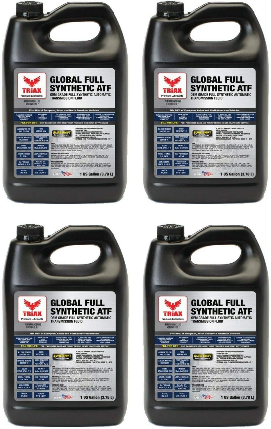 Full Synthetic ATF 4 Gallon Pack W9198