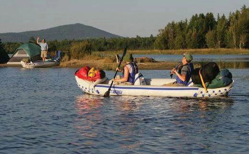 3 Person Inflatable Sport Kayak with Paddles Z92365