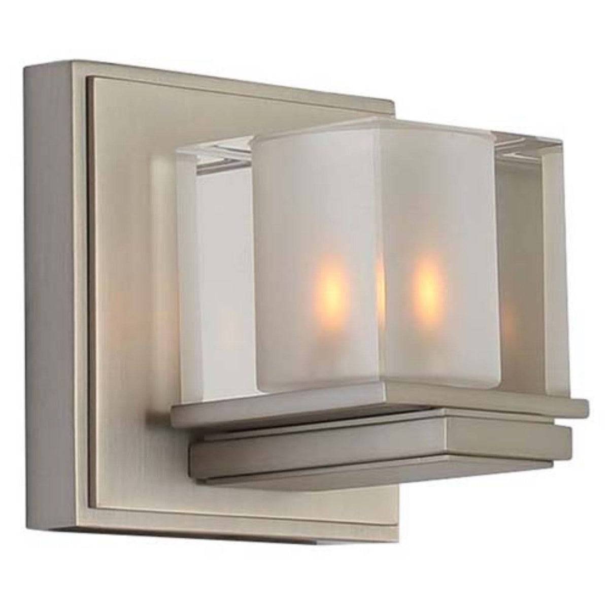 Satin Nickel 1 Light Bath M823