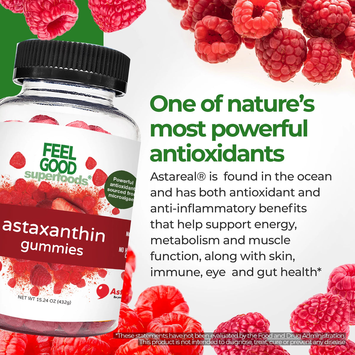 6mg Antioxidant Gummies, Berry Flavor, Vegan, Non-GMO, 60 Count G469158