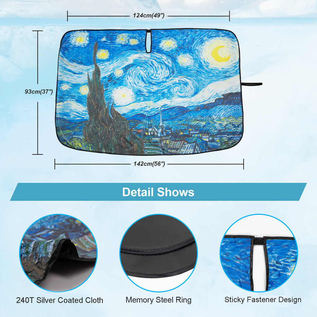 Car Windshield Sun Shade Cover H468141