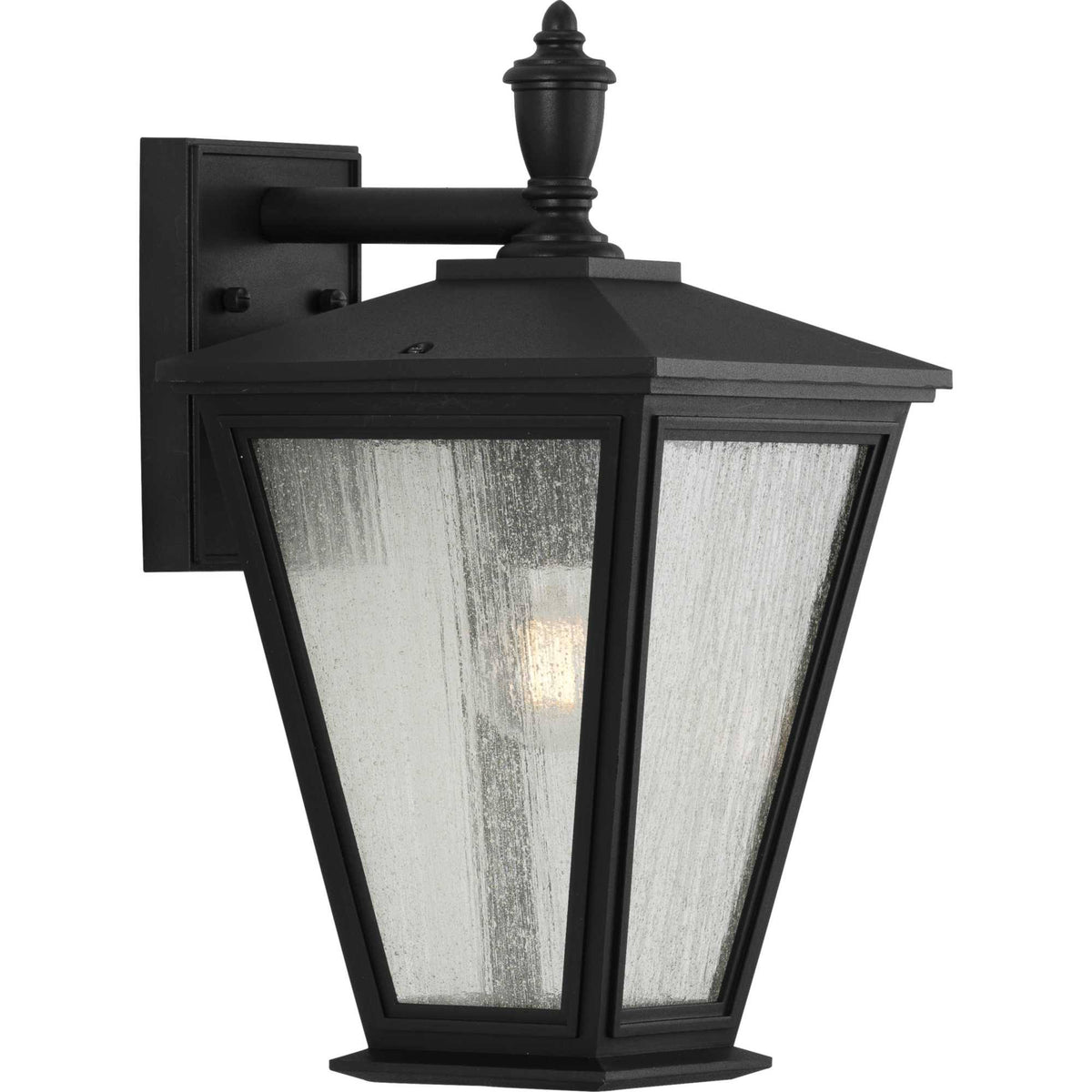 Black 1-Light Wall Lantern S733