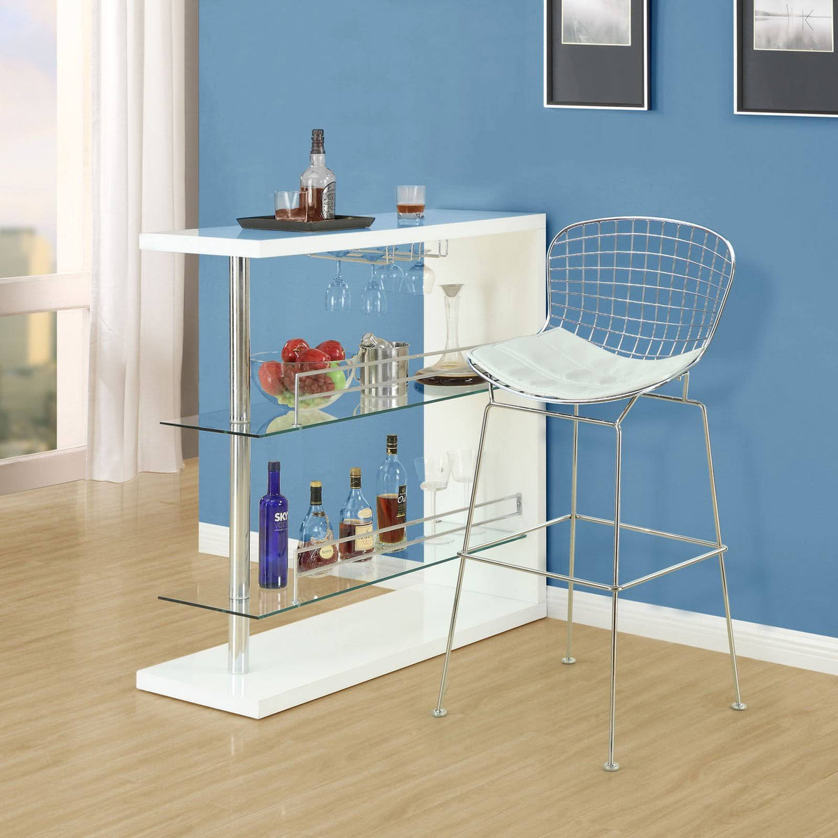 Black Bar Stool F3406