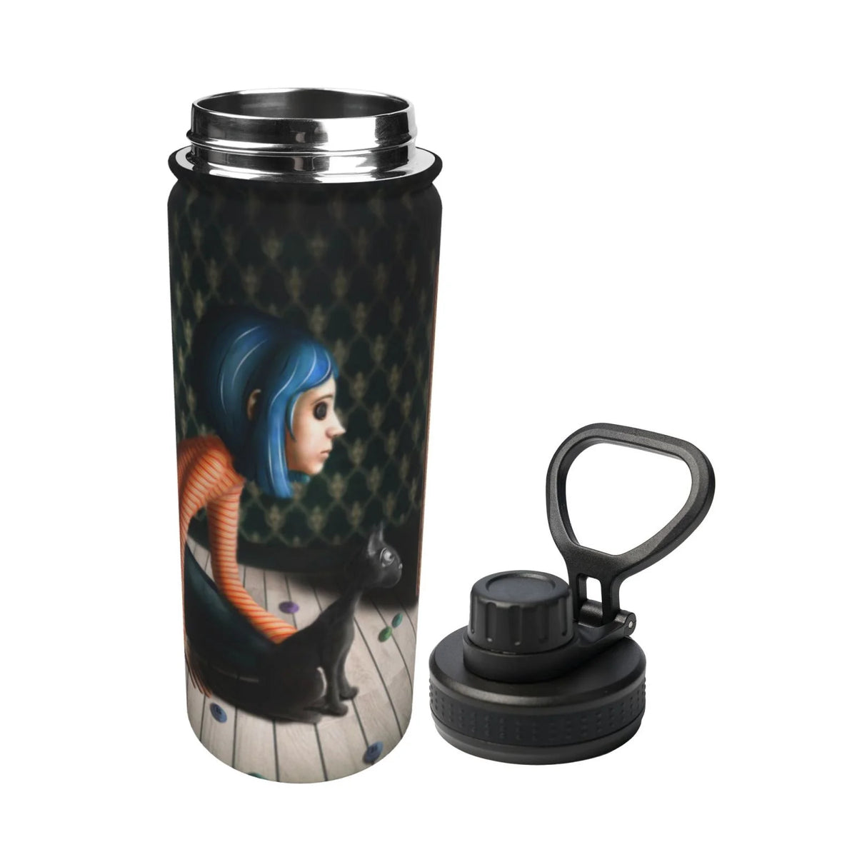 18OZ Insulated Stainless Steel Water Bottle P771