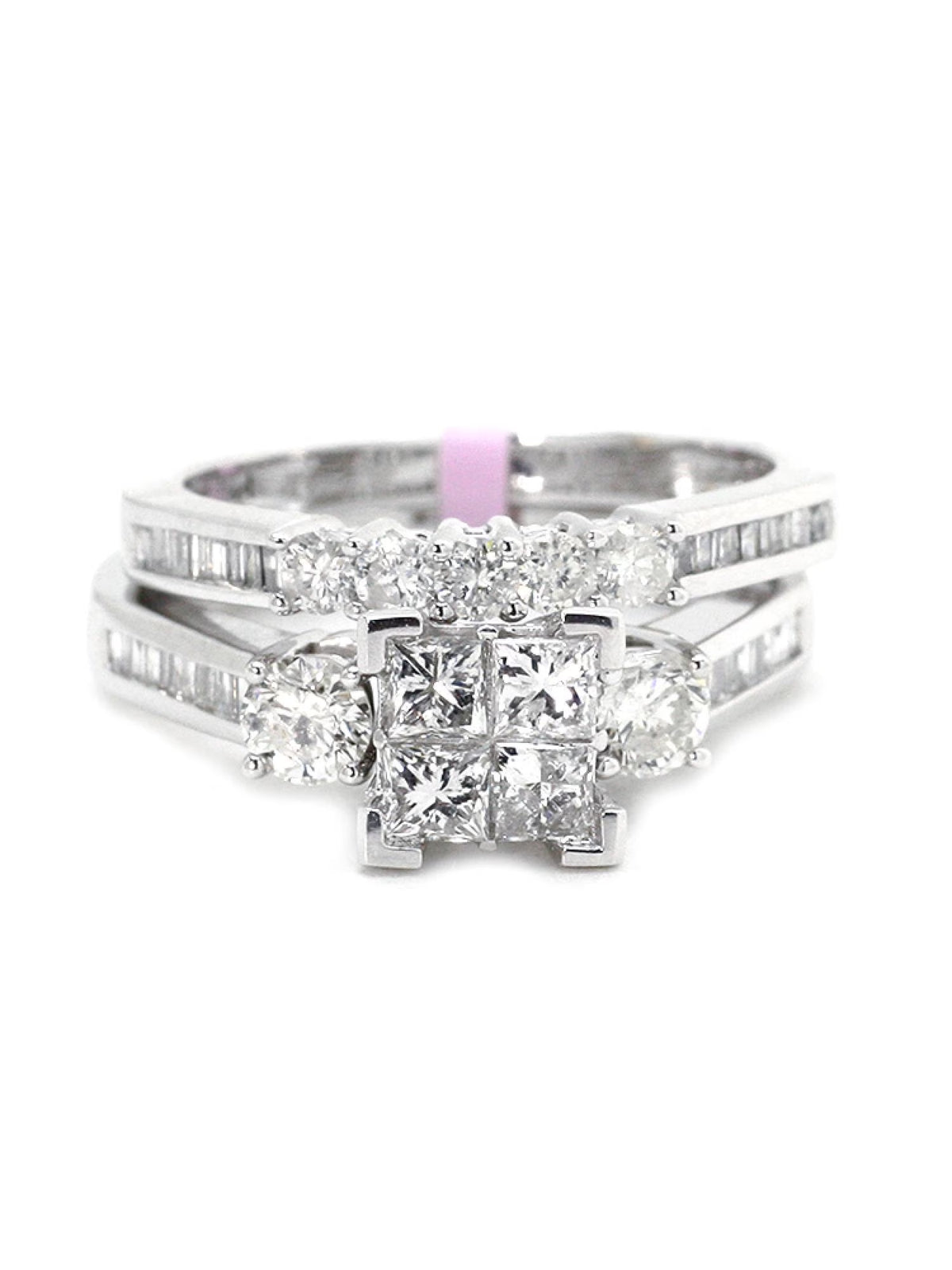 Princess Cut Diamond Engagement Ring Z913