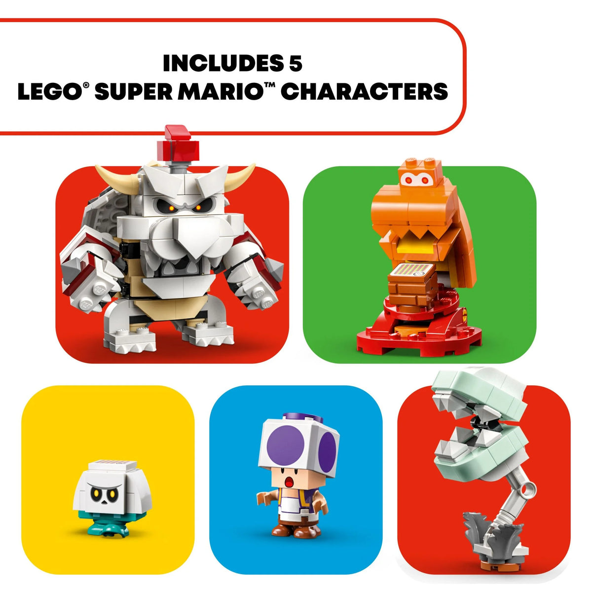 Buildable Game with 5 Figures F234