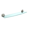 Polished Nickel 24 inch Glass Shelf M37289
