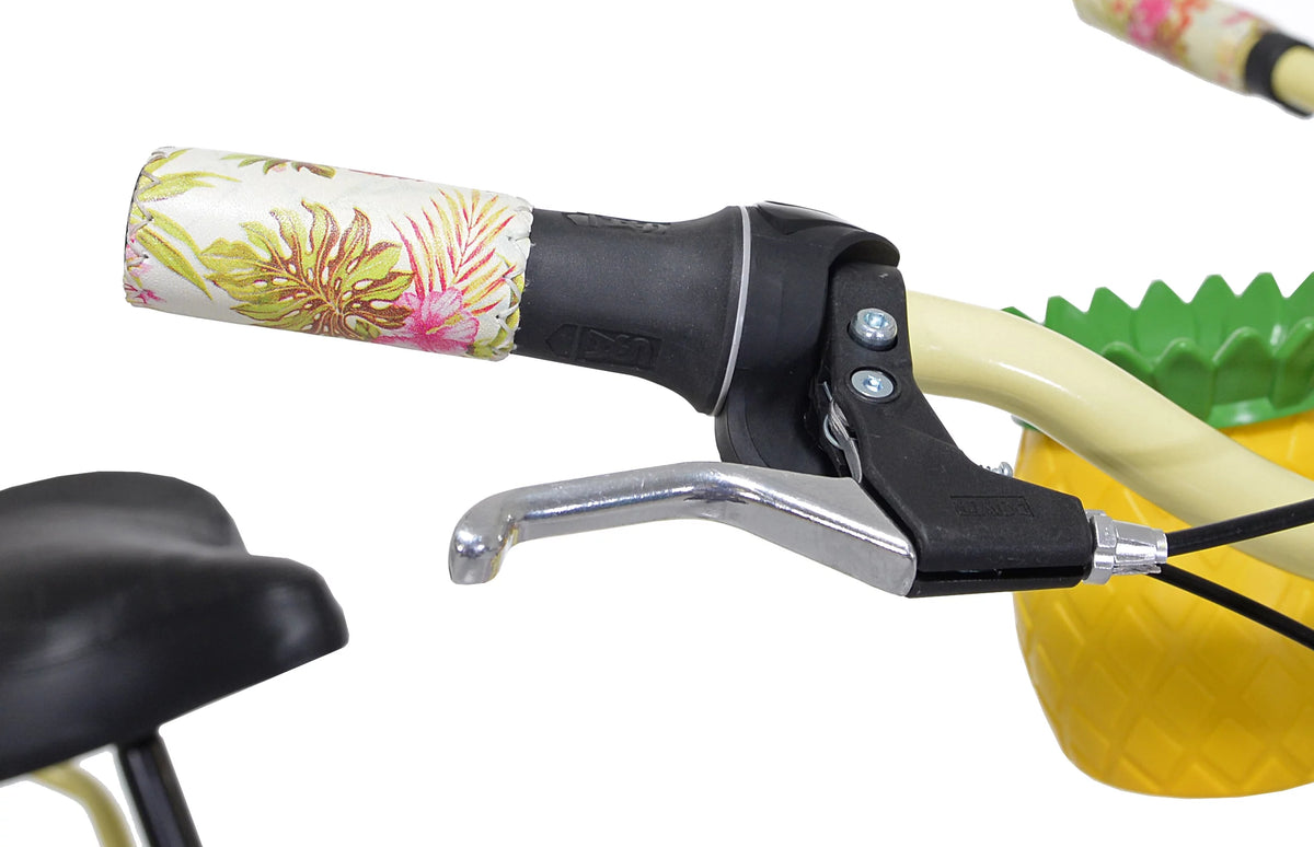 26 Inch 3-Speed Yellow Cruiser Bike A95505