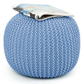 Pure Cotton Pouf Floor Ottoman Footrest F854