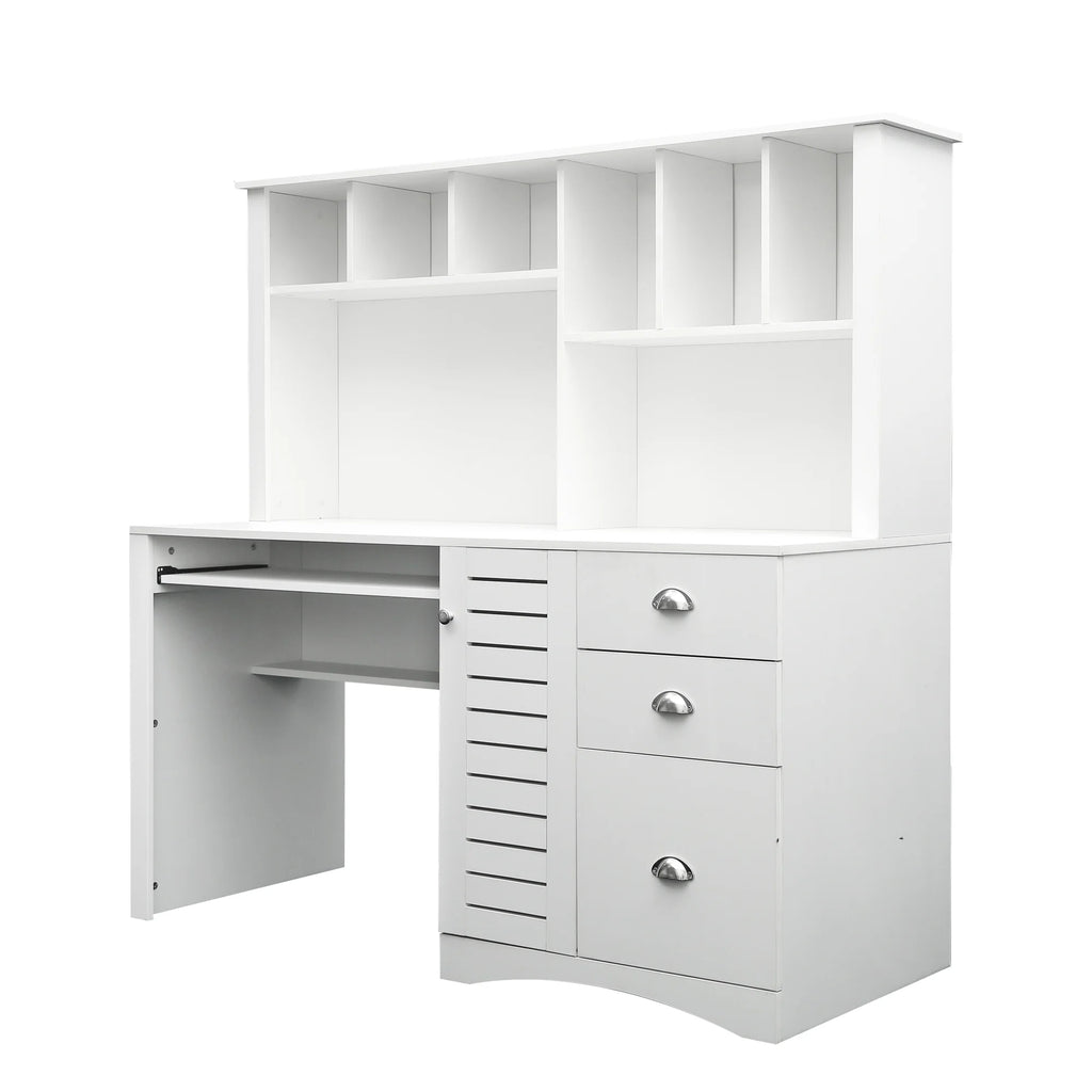 Computer Desk with Hutch K67354