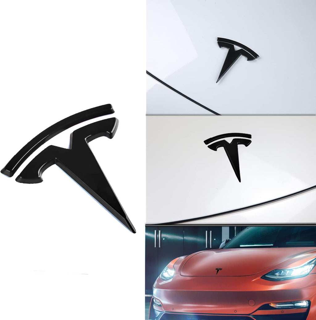 3D Car Rear Trunk Emblem Sticker (Dual Motor) L610