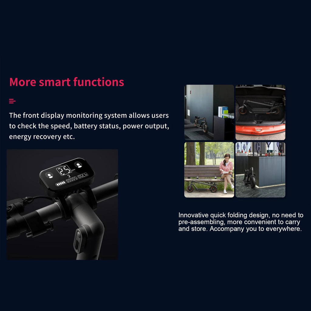 350W 10 inch Foldable Electric Scooter M6055
