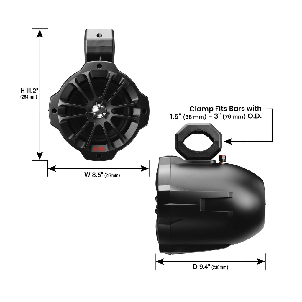 Weatherproof Bluetooth Speaker System Y86296