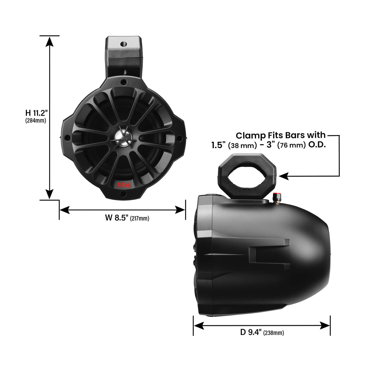 Weatherproof Bluetooth Speaker System Y86296
