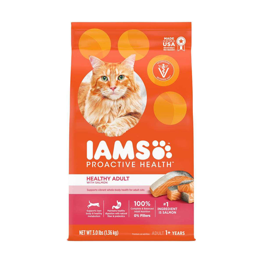Salmon Adult Dry Cat Food W665