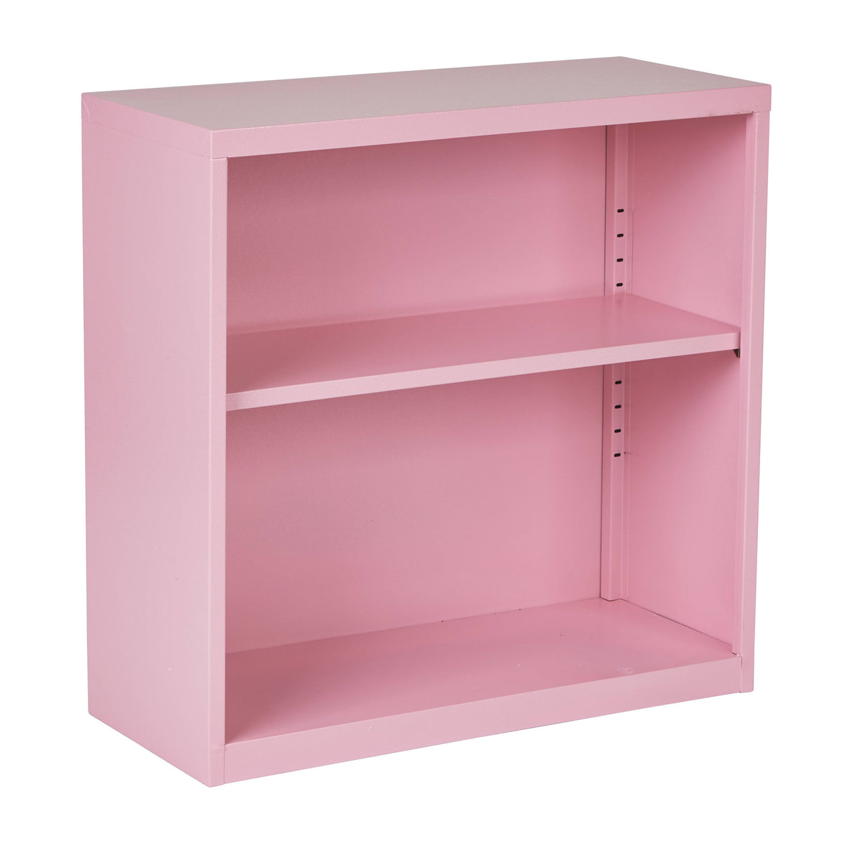 White Metal Bookcase C71916