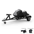 Gray Trailerable Jet Ski Cover with Storage Bag R1443