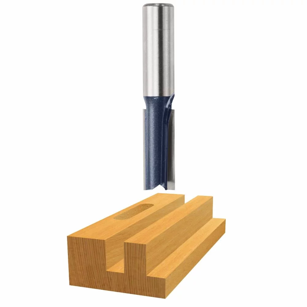 1/2 In. x 2 In. Carbide Tipped 2-Flute Straight Bit B9543